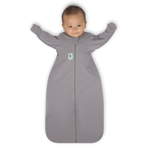 2-IN-1 Swaddle Transition Sleep Bag / Standard Weight / Grey 2-IN-1 Swaddle Transition Sleep Bag / Standard Weight / Grey