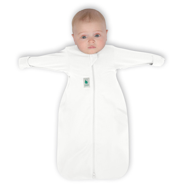2-IN-1 Swaddle Transition Sleep Bag / Standard Weight / Bright White