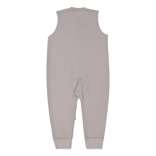 Sleepsuit / 1.5 Tog Sleeveless / Dolphin Grey (Cotton Fleece)