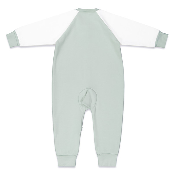 Sleepsuit / 1.5 Tog Long Sleeve / Jade Mist (Cotton Fleece)
