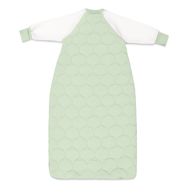 Sleeping Bag / 3.5 Tog Long Sleeve / Mint (Organic Cotton Quilted, Bamboo Lining)