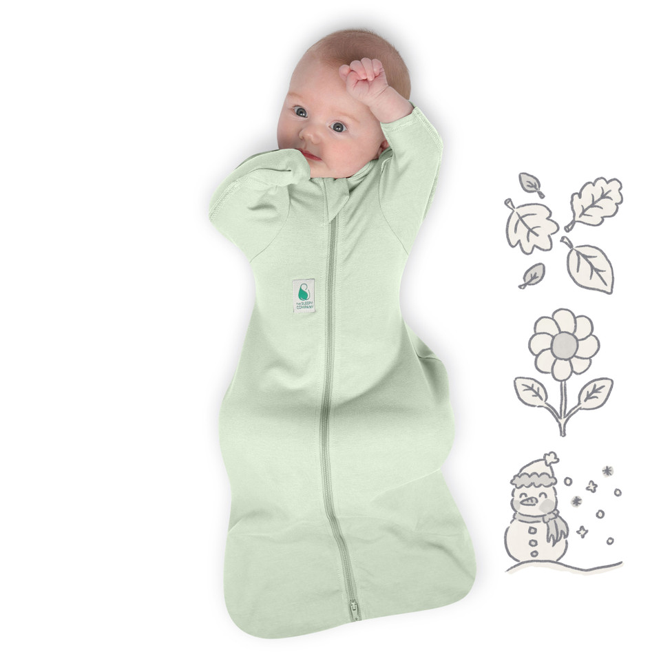 FX (Fetal Flex) Swaddle / Warm Weight 1.5 Tog / Mint