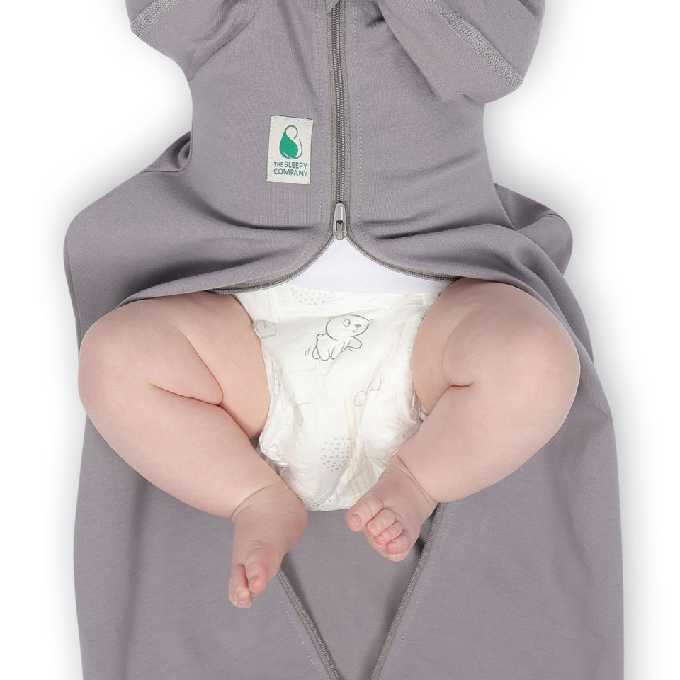 FX (Fetal Flex) Swaddle / Light Weight Bamboo / Grey