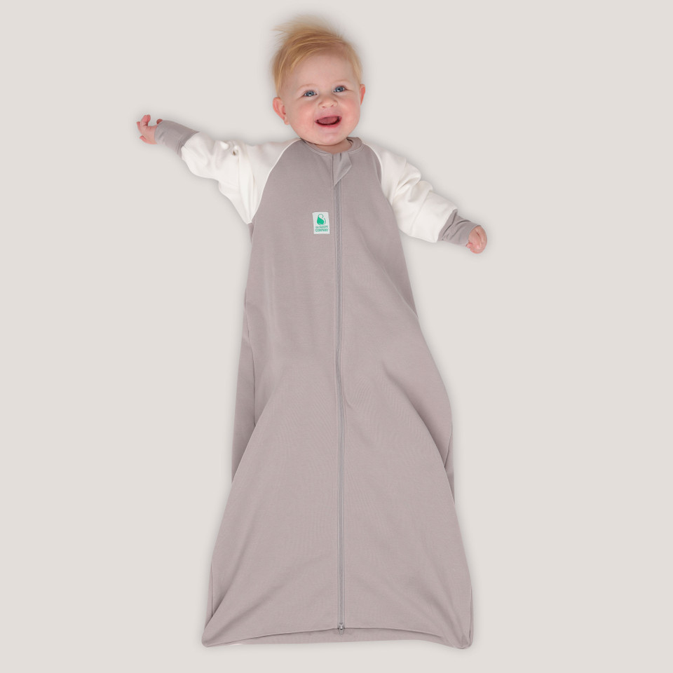 Sleeping Bag / 0.2 Tog Long Sleeve / Dolphin Grey (Bamboo)