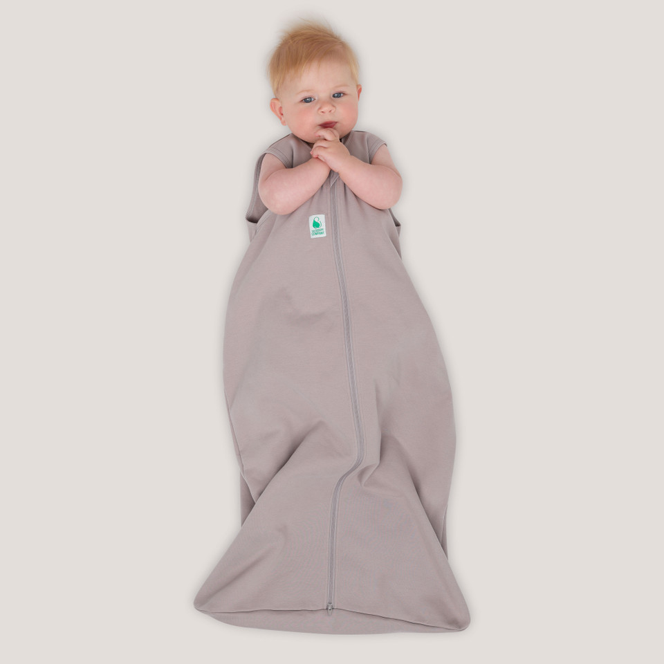 Sleeping Bag / 1.5 Tog Sleeveless / Jade Mist (Cotton Fleece)