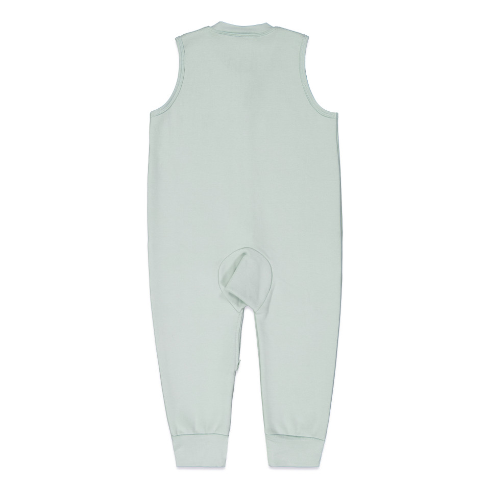 Sleepsuit / 1.5 Tog Sleeveless / Jade Mist (Cotton Fleece)
