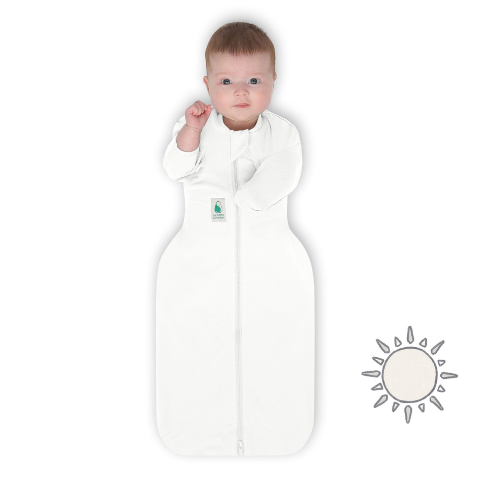 FX (Fetal Flex) Swaddle / Light Weight Bamboo / Bright White