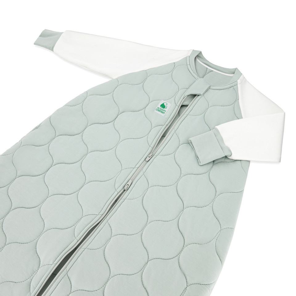 Sleeping Bag / 2.5 Tog Long Sleeve / Navy (Organic Cotton Quilted, Bamboo Lining)