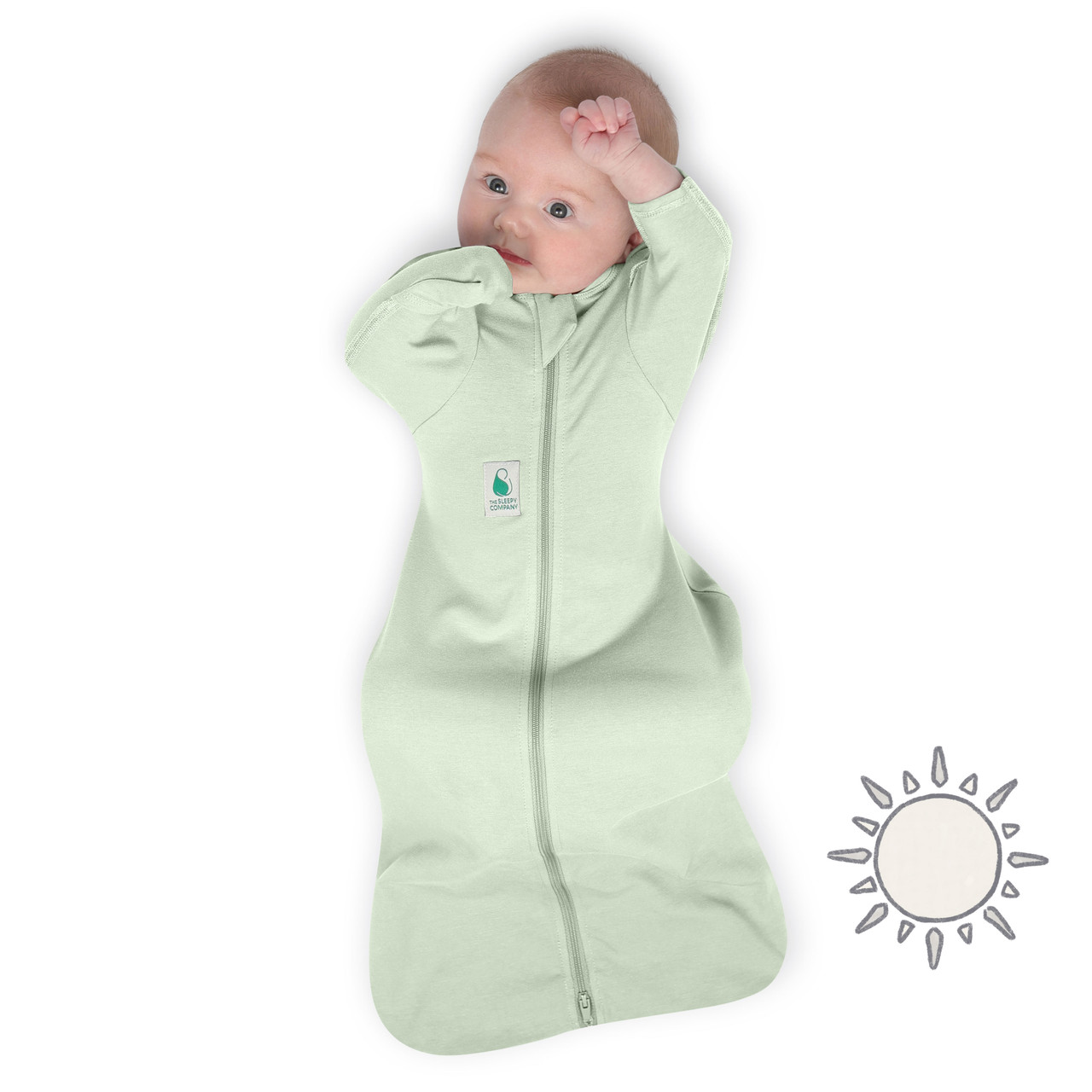 FX (Fetal Flex) Swaddle / Light Weight Bamboo / Mint