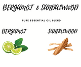 Bergamot & Sandalwood  Magnesium Oil Spray With Organic Hemp Seed Oil
