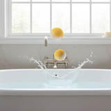 coconut & lemongrass bath bomb