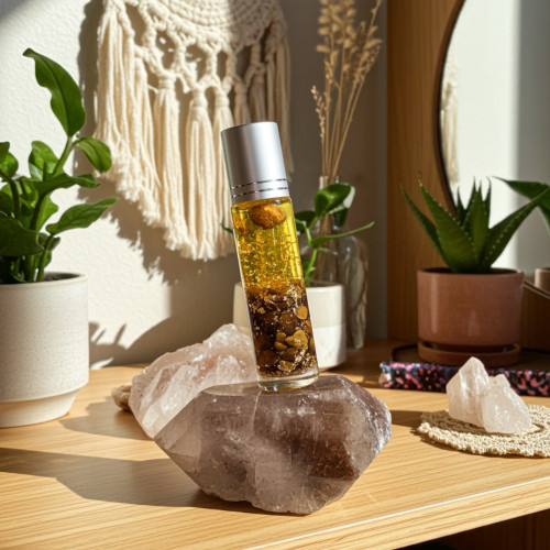 Strength Healing Crystal Essential Oil Roller