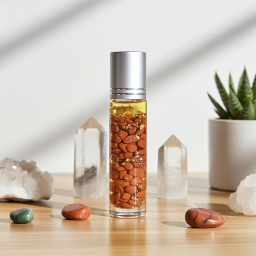 Energy Healing Crystal Essential Oil Roller