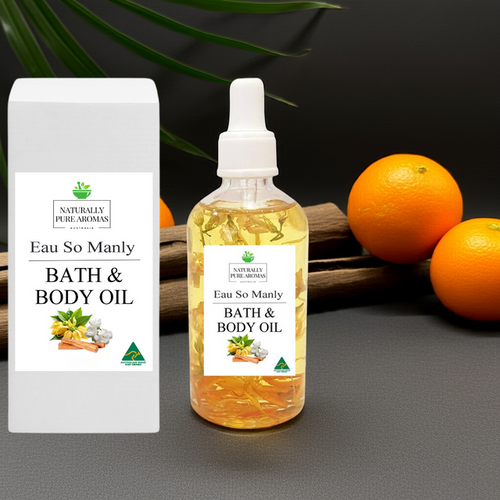 Eau So Manly Premium Bath & Body Oil