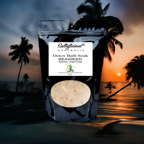 Seaweed Extract  Premium Epsom Salt Bath Soak 500 Gram