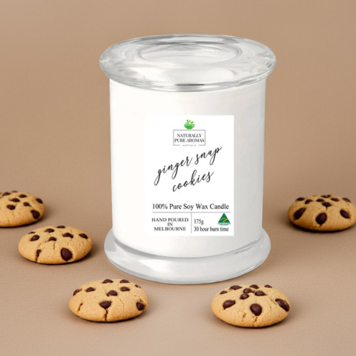 Ginger Snap Luxury Soy Candle