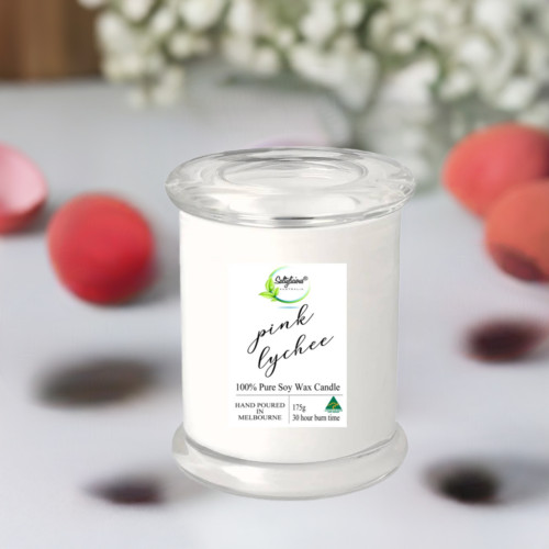 Pink Lychee Luxury Soy Candle