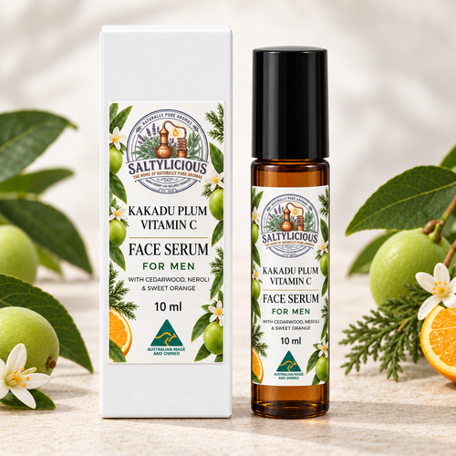 Kakadu Plum Face Serum for Men Roll On