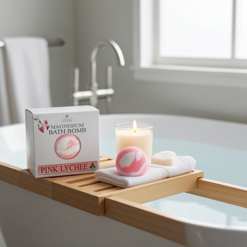 Baby Powder Magnesium Bath Bomb