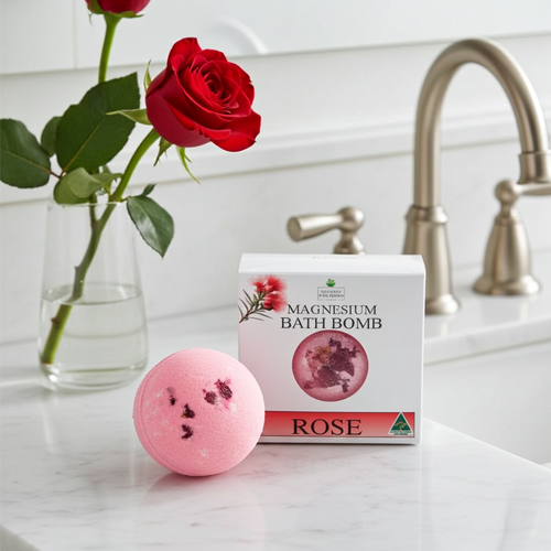 Rose Magnesium Bath Bomb