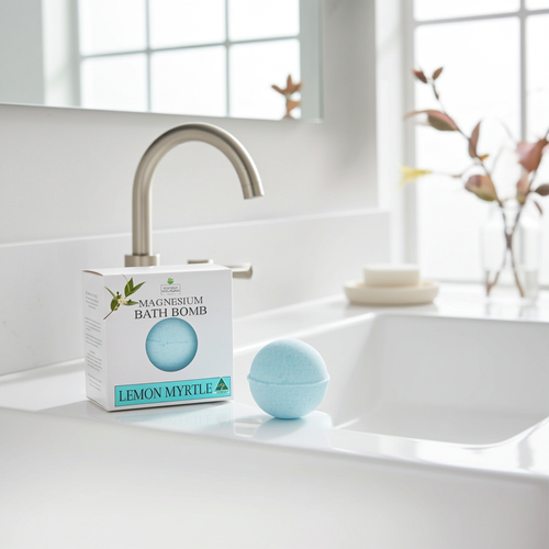 Lemon Myrtle Magnesium Bath Bombs