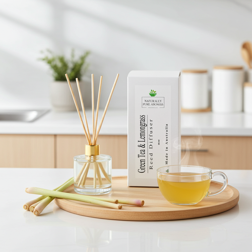 Green Tea & Lemongrass Mini Reed Diffuser 50 ML