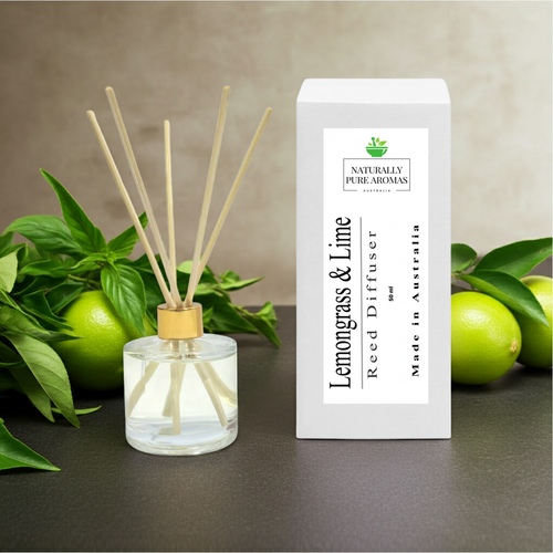 Lemongrass & Lime Mini Reed Diffusers 50 ML