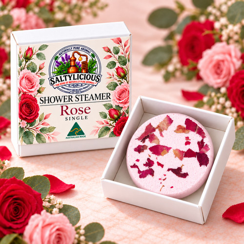 Rose Shower Steamers Single Pack