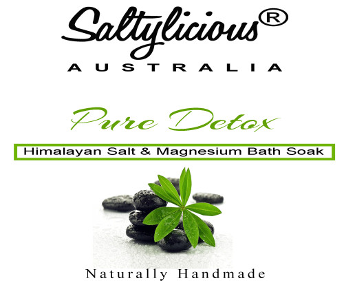 Pure Detox Bath Soak Sachet Free Standing 125 ML