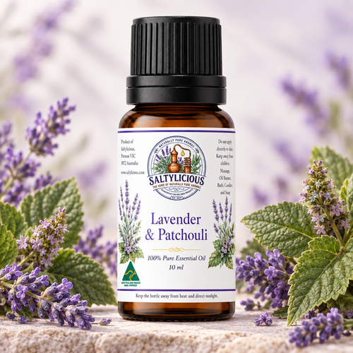 Lavender & Patchouli Essential Oil Blend 10 ML