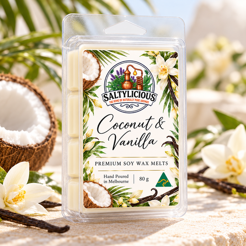 Coconut & Vanilla Premium Soy Wax Melts