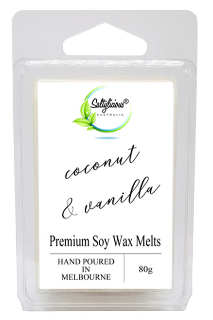 Coconut & Vanilla Premium Soy Wax Melts 6 Units