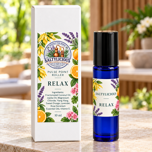 Relax Elixir Pulse Point Rollers with added Magnesium