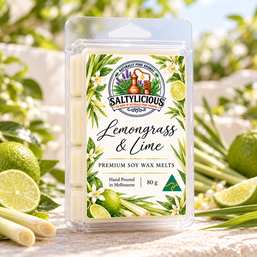 Lemongrass & Lime Premium Soy Wax Melts