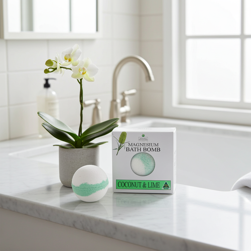 Coconut & Lime Magnesium Bath Bomb