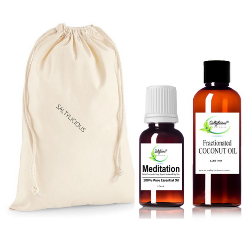 Meditation Pure Essential Oil With Coconut Oil Gift Pack