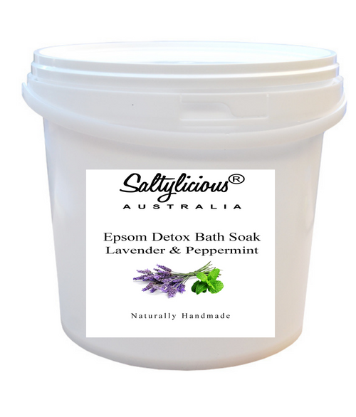 Lavender & Peppermint Epsom Salt Bulk