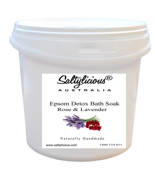 Rose & Lavender Epsom Salt  Bulk