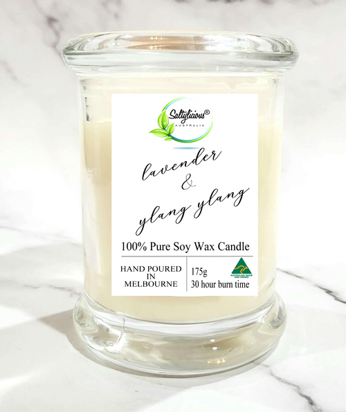 Lavender & Ylang Ylang Soy Candle 175 Gram