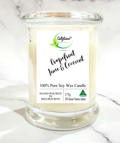 Grapefruit Lime & Coconut Soy Candle