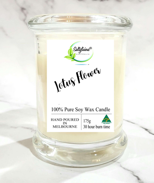 Lotus Flower Soy Candles