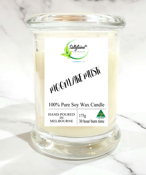 Moon Lake Musk Soy Candle 175 Gram