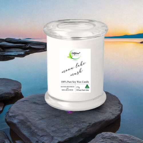Moon Lake Musk Soy Candle 175 Gram