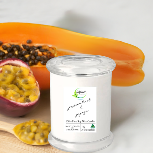 Passionfruit Papaya Soy Candle