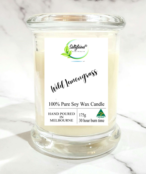 Wild Lemongrass Soy Candle