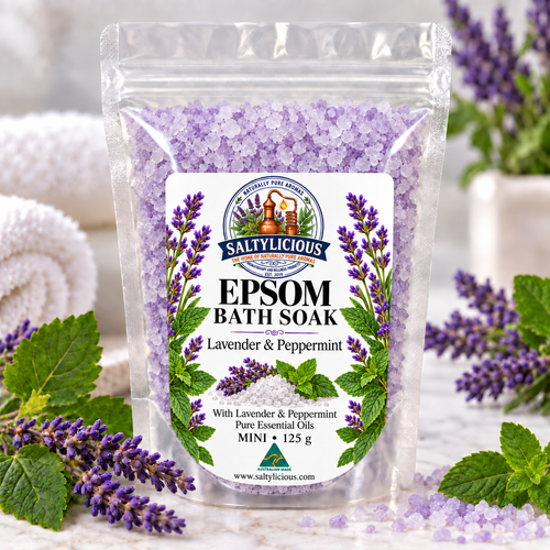Lavender & Peppermint Bath Soak Sachet