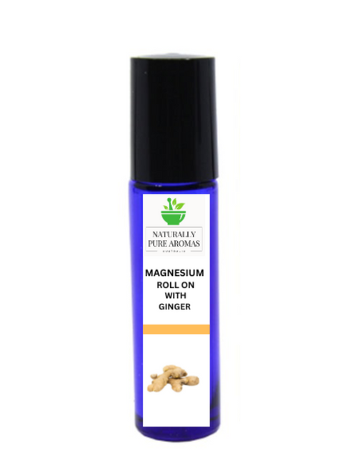 Dead Sea Magnesium Roll on with Ginger Oil