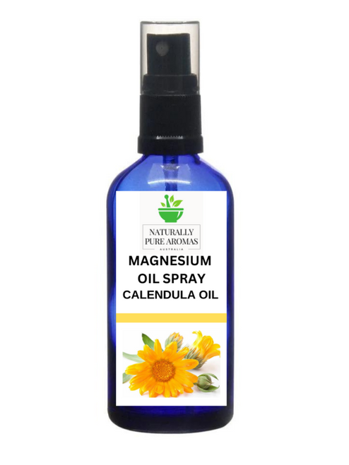Magnesium Oil Spray with Organic Calendula Oil
