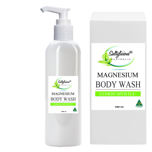 Magnesium Lemon Myrtle Body Wash with added Magnesium 500 ML