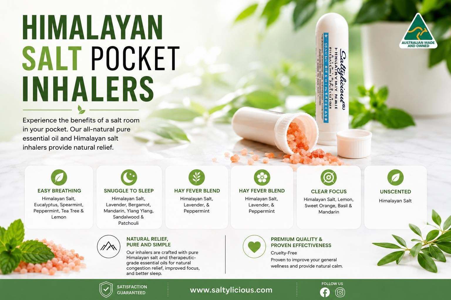 Salt Therapy Pocket Inhaler